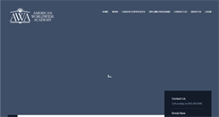 Desktop Screenshot of myawa.org